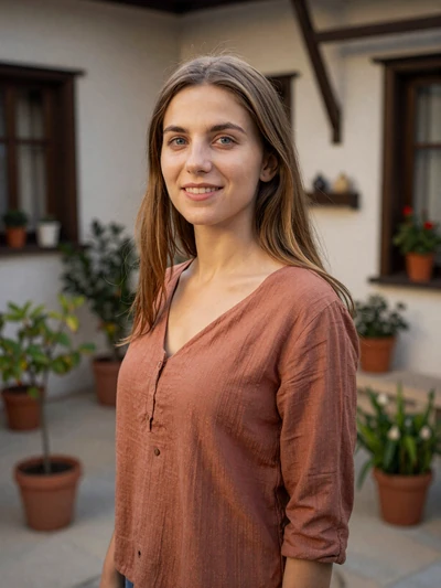 Besa, 26, from Korçë Albania - Albanian woman with traditional values on dating platform for marriage