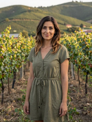 Kristina, 30, Macedonian woman from Strumica among vineyards and green hills