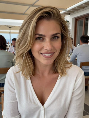 Ivana, 30, Croatian woman from Zagreb at a Mediterranean terrace - Croatian dating profile