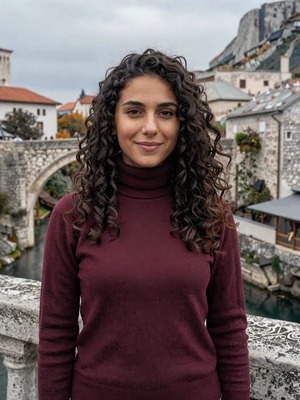 Amra, 30, from Sarajevo Bosnia - Bosnian woman interested in international dating for marriage